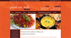 Desktop Screenshot of indian-catering.com.au